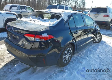 2022 Toyota Corolla Hybrid Le z USA, uszkodzony, nr VIN JTDEAMDE5NJ060759